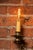 Antique Brass Rococo Revival Three-Light Wall Sconces - a Pair For Sale In Chicago - Image 6 of 6