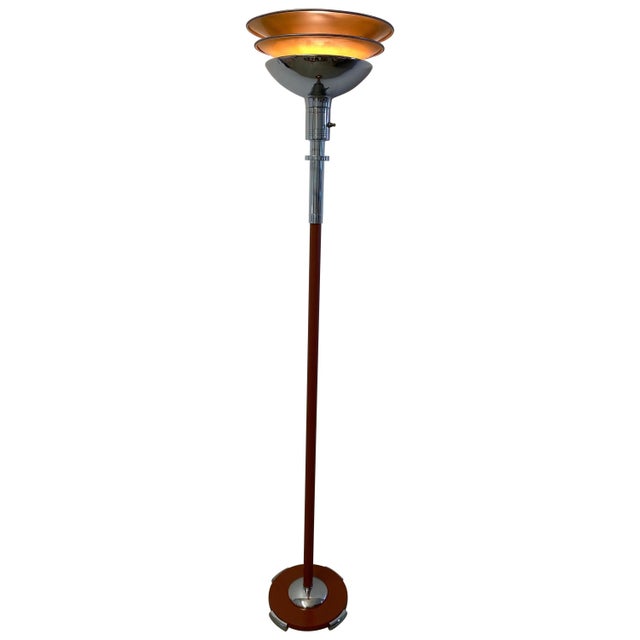 Gilbert Rohde Torchiere for Mutual Sunset Lamp Co. For Sale - Image 13 of 13