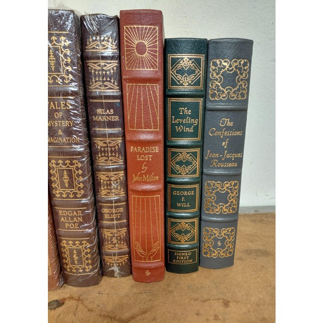 Easton Press Leather Bound Books Set of 10 For Sale - Image 4 of 18