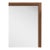1900-1909 France Weathered Honey Oak Oak Wall Mirror For Sale
