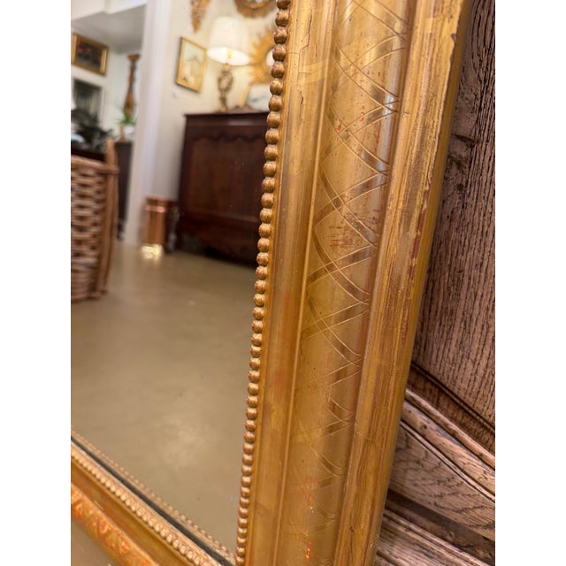 Wood 19th Century Louis Philippe Mirror For Sale - Image 7 of 10