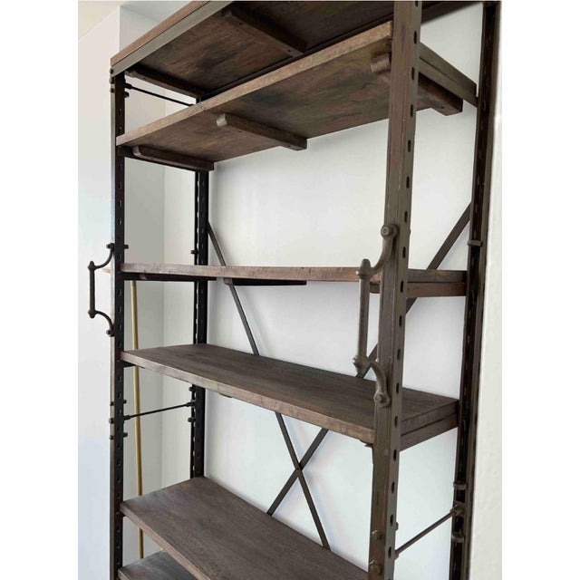 French Rh Restoration Hardware French Library Shelving For Sale - Image 3 of 4