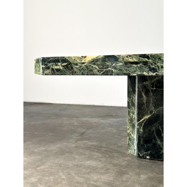 Stone Verde Alpi Marble Coffee Table, Italy, 1970s For Sale - Image 7 of 18