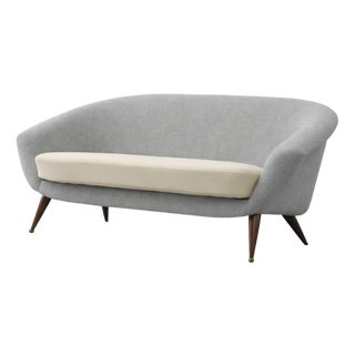 Mid-Century Modern Swedish Tellus Sofa by Folke Jansson for Sm Wincrantz, 1950s For Sale