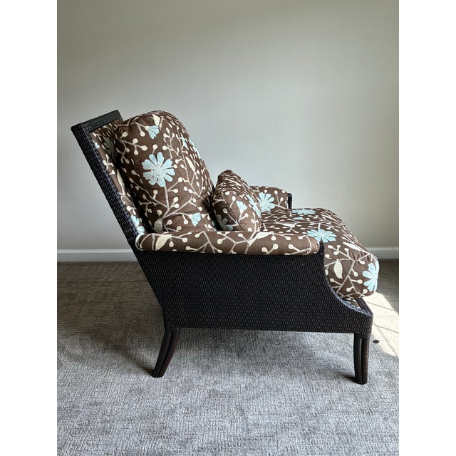 McGuire Late 20th Century Pair of McGuire “Umbria” Lounge Chairs For Sale - Image 4 of 9