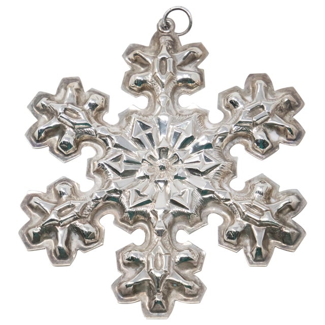 1976 Gorham Sterling Snowflake For Sale