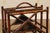 Wood Vintage Bamboo Magazine Rack For Sale - Image 7 of 13