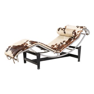 Chaise Longue in LC4 Style, 1970s For Sale