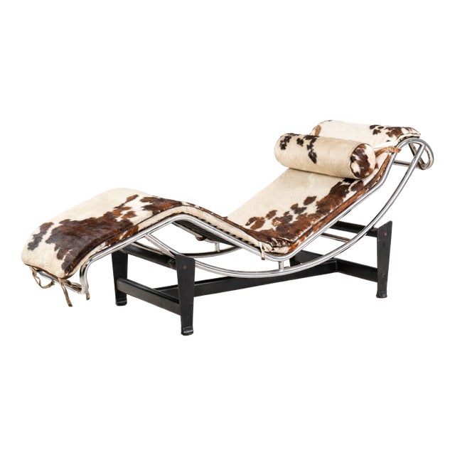 Chaise Longue in LC4 Style, 1970s For Sale