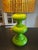Chartreuse Green Table Lamp, 1970s For Sale - Image 8 of 10