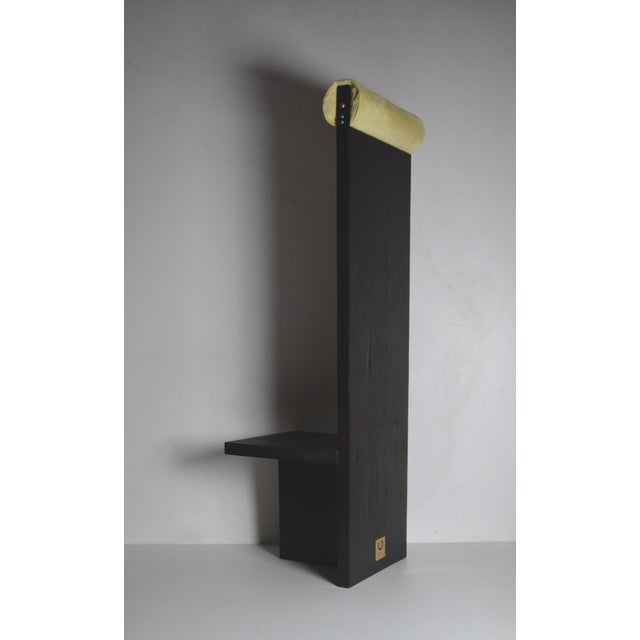 Black Ettore Passage Armchair from Studio Greca For Sale - Image 8 of 12