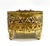 Gold Vintage Gilt Ormolu Jewelry Casket With Beveled Glass Lid – French Regency / Hollywood Regency For Sale - Image 8 of 15