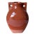 Signed Gary Nieter Terracotta Pottery Vase Rustic Farmhouse French Country Artisan Jug For Sale