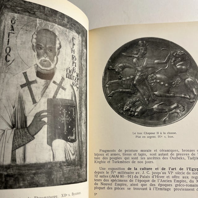 Paper 1962 The Treasures of the Hermitage Book For Sale - Image 7 of 11