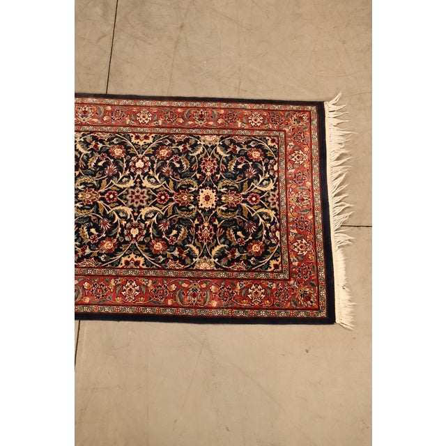Persian Kashan Style Hand Tied Rug — 31" x 55" For Sale - Image 18 of 18
