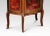 Walnut Bow Fronted Display Cabinet For Sale - Image 5 of 10