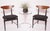Wood Mid 20th Century Baker Furniture "New World" Side Chairs Set of 2 For Sale - Image 7 of 11