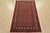 Tribal Bokhara Rug 4’1” X 6’5” Red Wool Tribal Hand-Knotted Oriental Carpet For Sale - Image 3 of 12