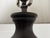 Wood Pottery Barn Urn Table Lamp For Sale - Image 7 of 12