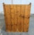 Antique Rustic Pine Open Bookcase With Plank Back For Sale - Image 10 of 10
