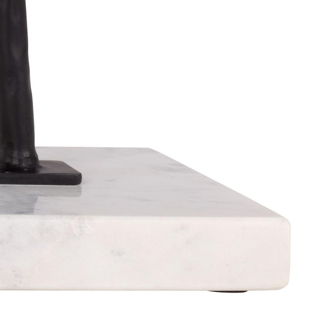 Early 21st Century Warso Marble Side Table In For Sale - Image 5 of 8