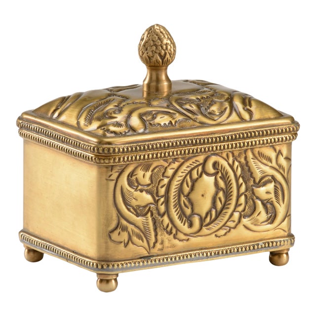 Linville Oaks Brass Box For Sale