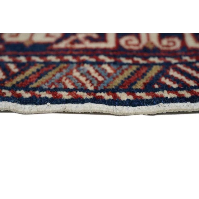 Antique Shrivan Rug 3'2'' x 3'4'' For Sale In New York - Image 6 of 11