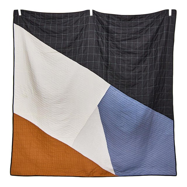 Anchal Naari Patchwork Quilt Bedding, King Size For Sale