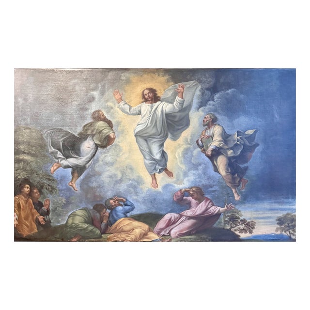The Transfiguration of Christ, 1750, Oil on Canvas For Sale