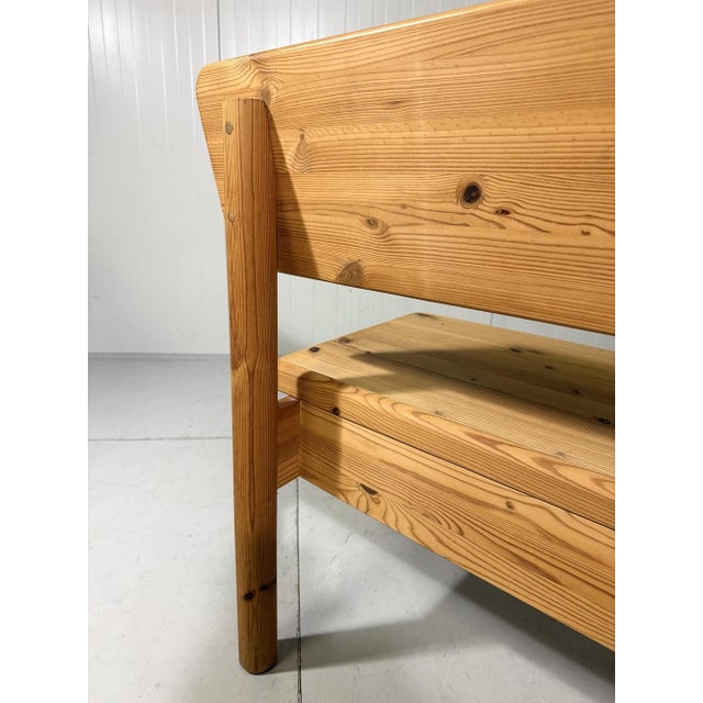 Pine Bench with Storage Space from Korup Stolefabrik, Denmark, 1970s For Sale - Image 13 of 18