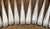 Metal Christofle Forks in Clerment Marot Pattern-Set of 12 For Sale - Image 7 of 9