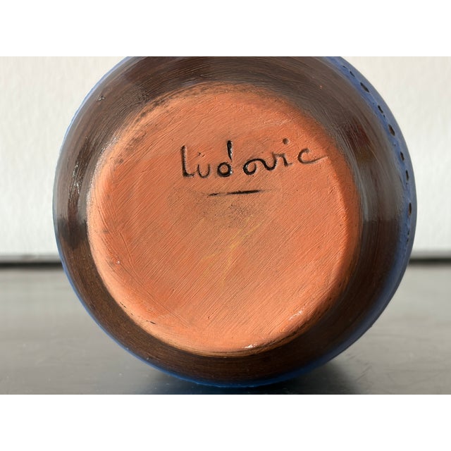 French Vase from Poterie Ludovic Studiokeramik, 1970s For Sale - Image 14 of 16