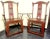 Antique Chinese High Back Arm Chairs, Circa Early of 19th Century - A Pair For Sale - Image 11 of 11