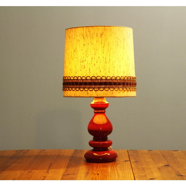 Ceramic Table Lamp from Hustadt Leuchten, 1970s For Sale - Image 12 of 12
