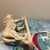 Mid-Century Grand Tour Style White Composite Striding Lion Sculpture, After Antoine-Louis Barye For Sale - Image 9 of 10