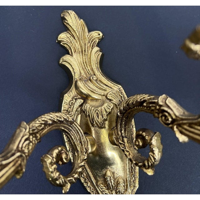 Vintage French Wall Sconces, Set of 2 For Sale - Image 9 of 13