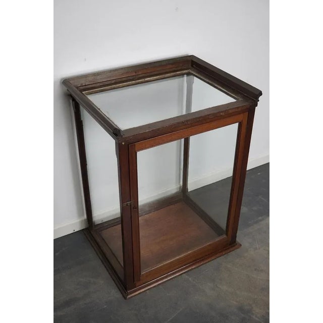 Victorian Mahogany Museum Display Cabinet For Sale - Image 11 of 12