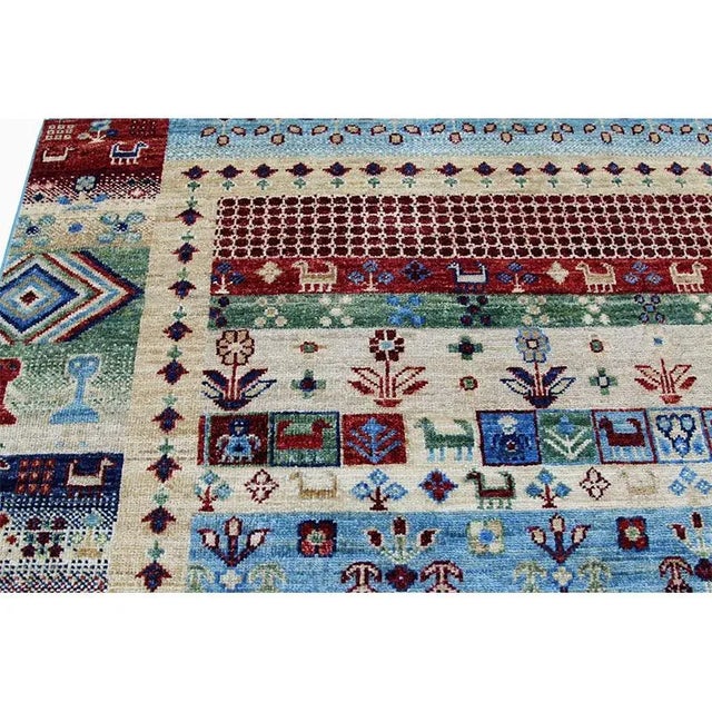 Handwoven Persian Lori Style Area Rug For Sale In Dallas - Image 6 of 11