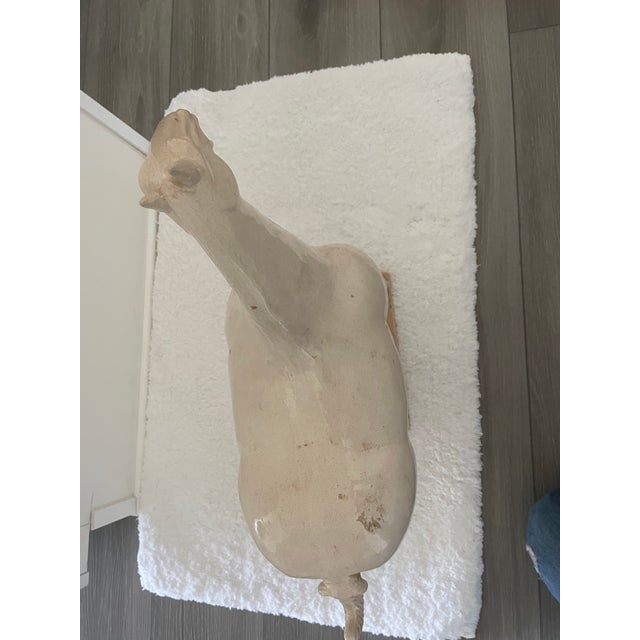 1990s 1990s Large Ceramic Horse For Sale - Image 5 of 6