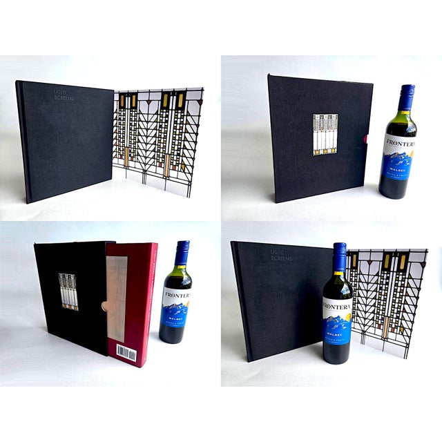 Textile 1st Edition Book, "Light Screens: The Leaded Glass of Frank Lloyd Wright", by Julie Sloan - Deluxe Edition For Sale - Image 7 of 18