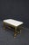Gold Hollywood Regency Gilt Footstool For Sale - Image 8 of 8