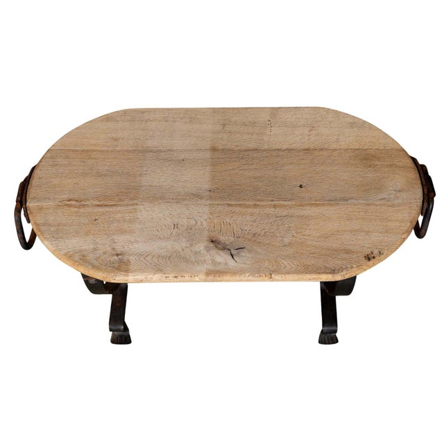 French Antique Cocktail Table For Sale - Image 3 of 5