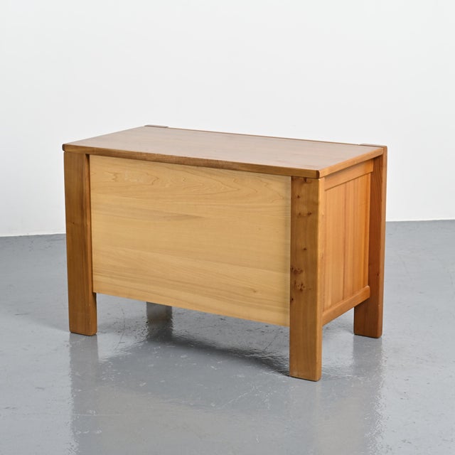 Elm Chest of Drawers from Maison Regain, 1960s For Sale - Image 4 of 17