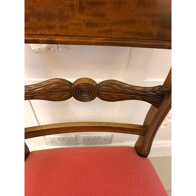 Antique Regency Mahogany Dining Chairs, 1830, Set of 12 For Sale - Image 12 of 18