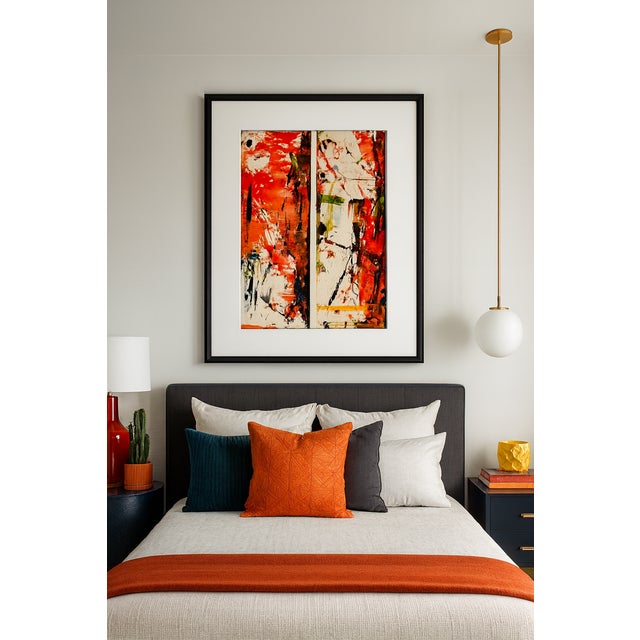 The Makers #1 Abstract Expressionism Acrylic Painting For Sale - Image 6 of 12