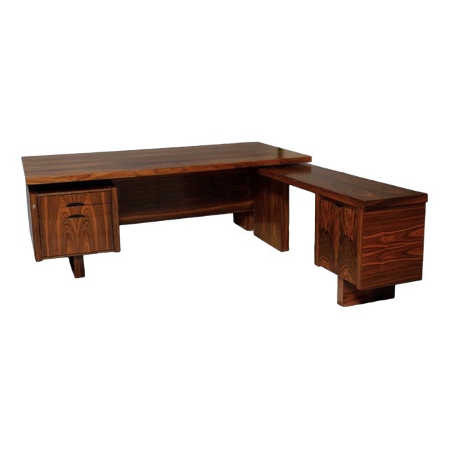 Corner Desk from Lysgaard Mobler, Denmark, 1960s For Sale
