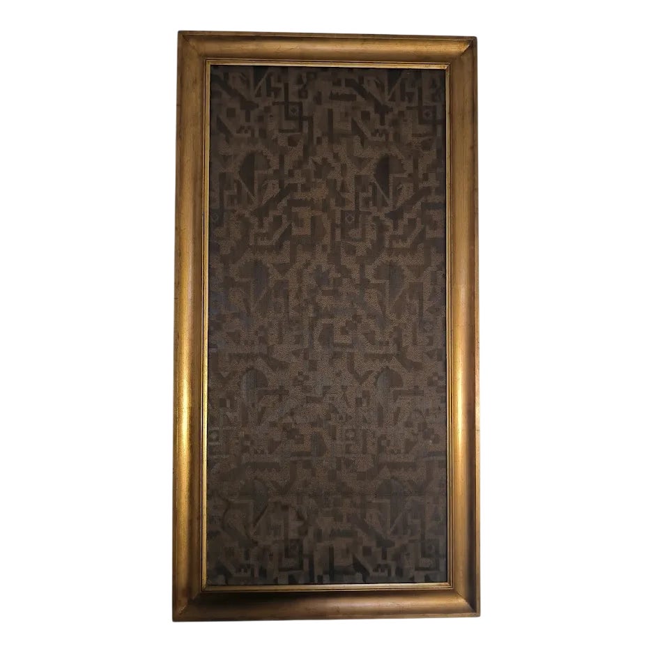 Italian Panel with Frame, 1920s | Chairish