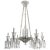 19th Century English Cut Crystal Chandelier Signed F & C Osler For Sale - Image 11 of 11