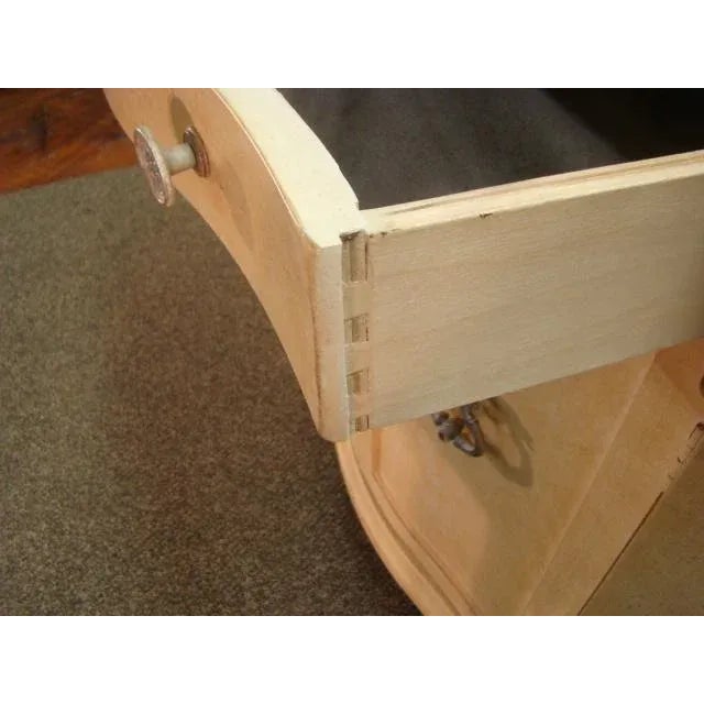 Wood Century French Style Cream Color Credenza For Sale - Image 7 of 11