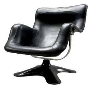 Karuselli Swivel Chair by Yrjö Kukkapuro for Haimi, Finland, 1960s